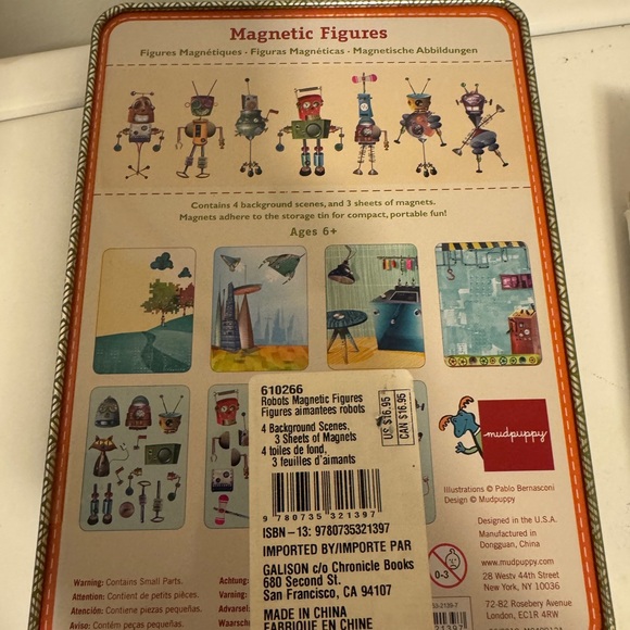 Magnetic Robot Figures Toy Set new - Picture 2 of 2